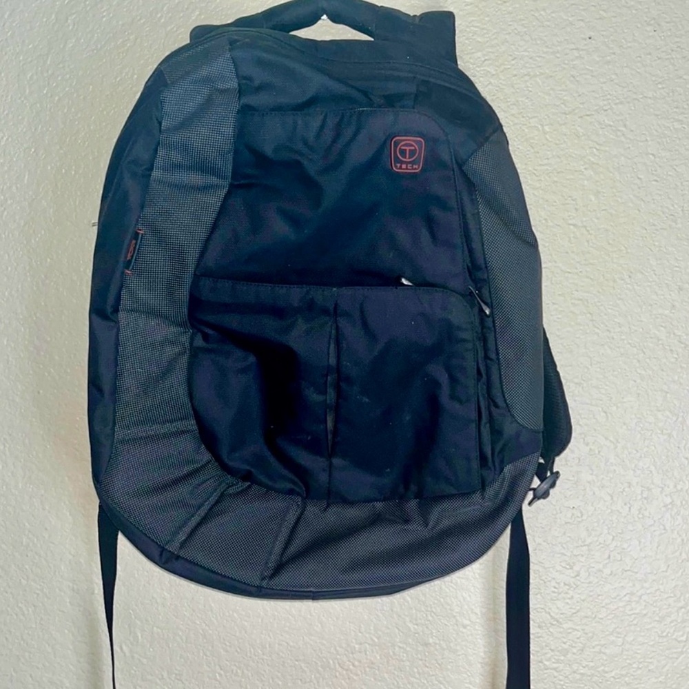 TUMI Tech Dual-Tone Black Backpack